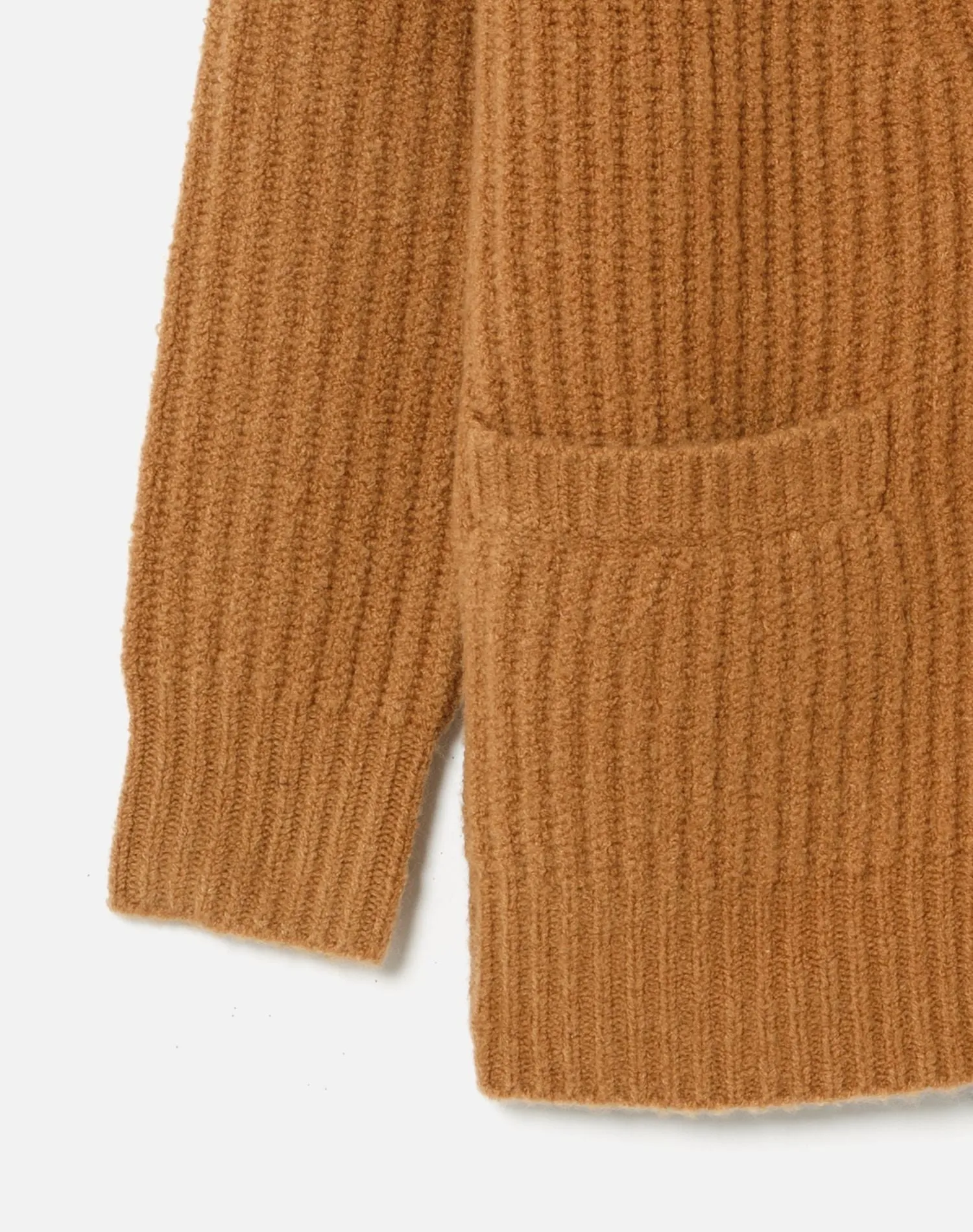 90s Oversized Cardigan Caramel