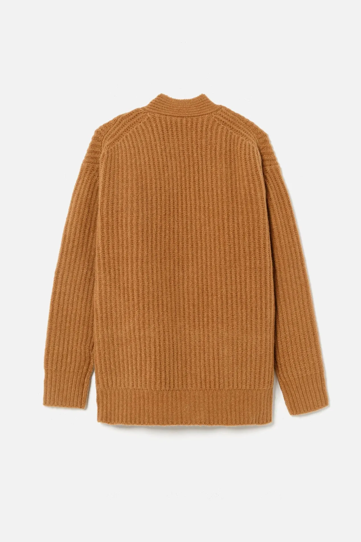 90s Oversized Cardigan Caramel