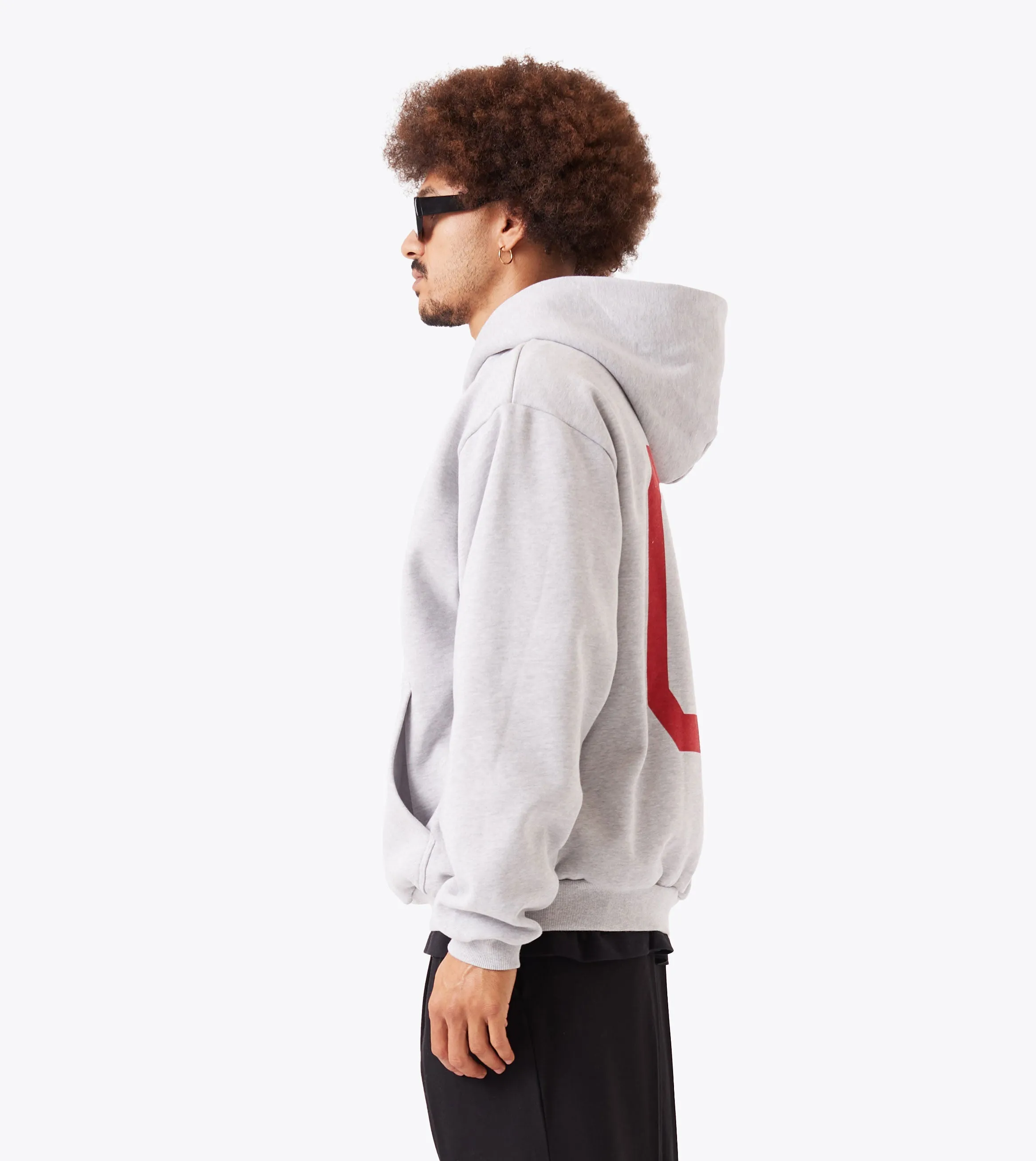 Ath. Box Hood Grey Marle