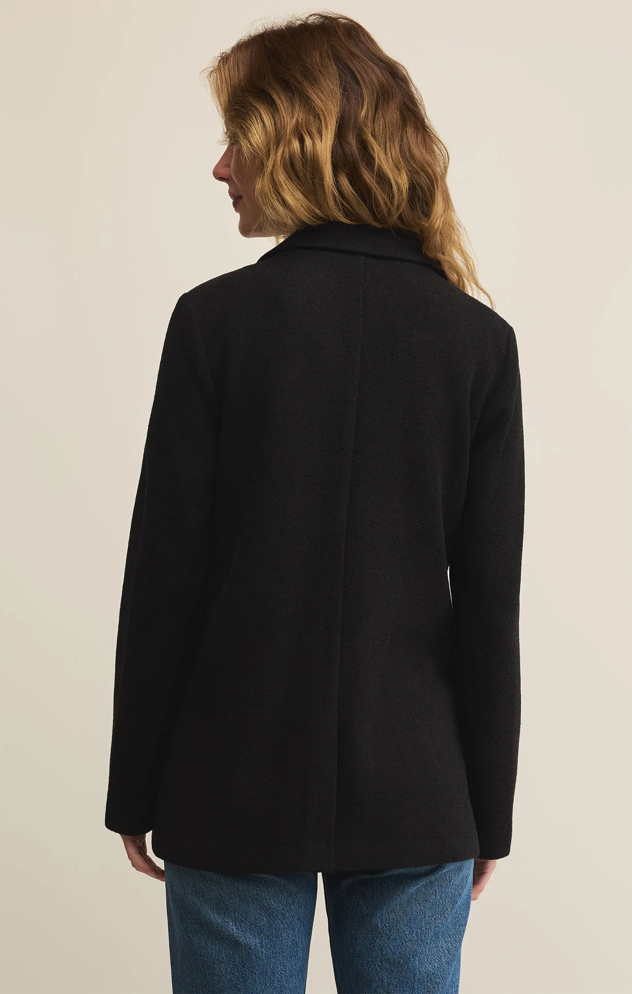 Ava Textured Knit Blazer