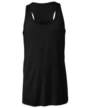 Black - Youth flowy racerback tank