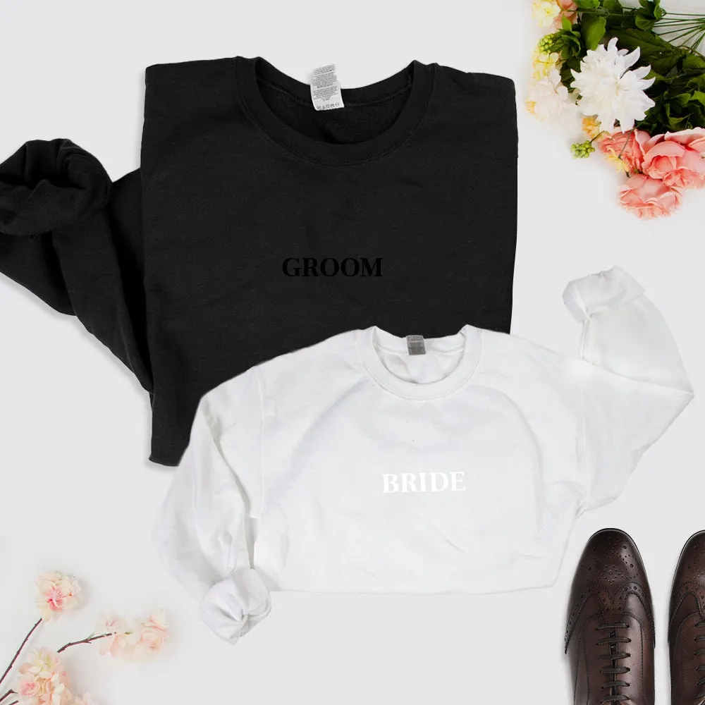 Bride and Groom Wedding Sweater