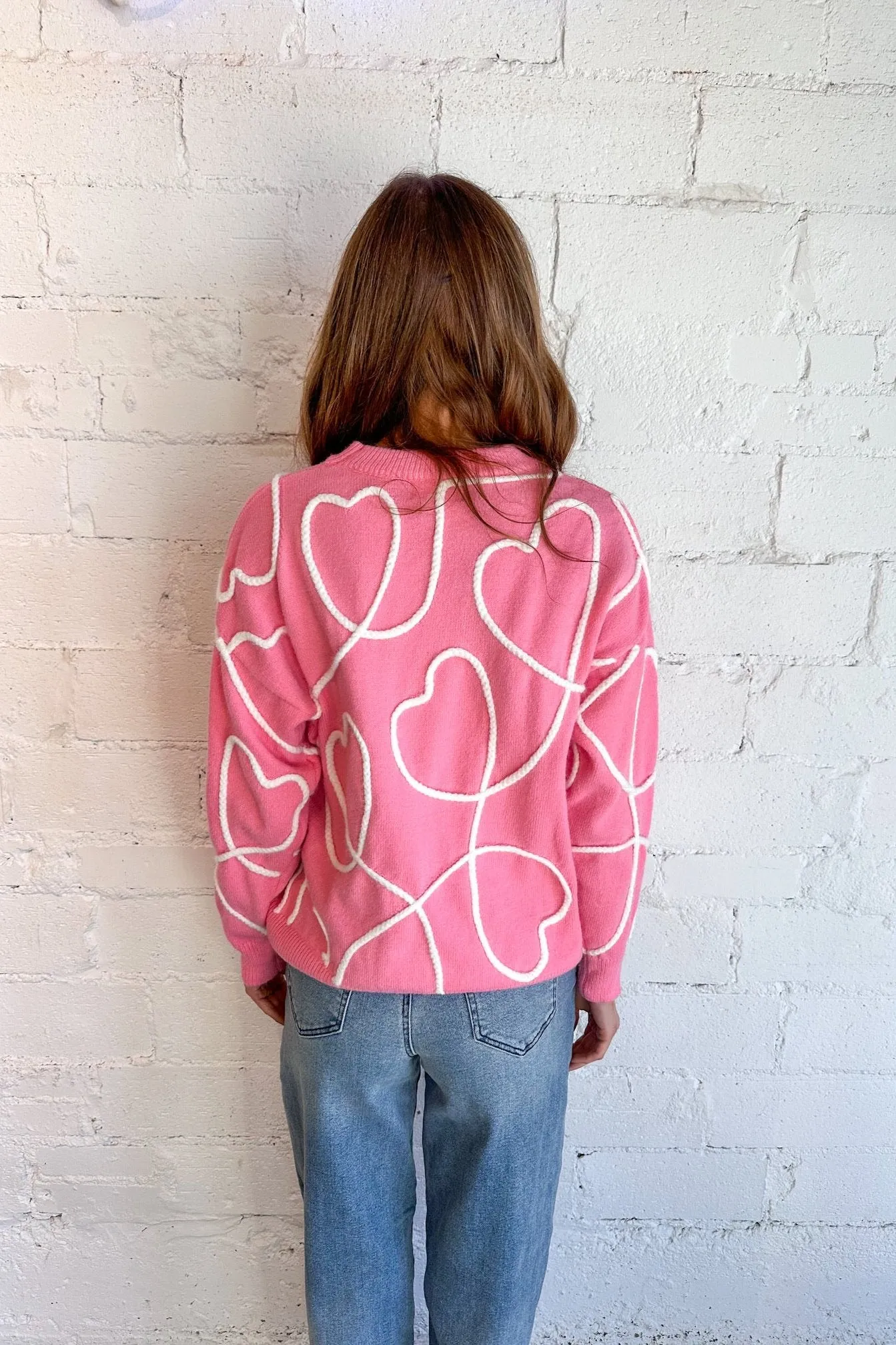 Bubble Hearts Sweater