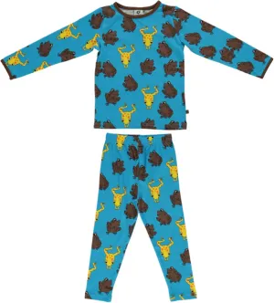 Clothing set with frogs