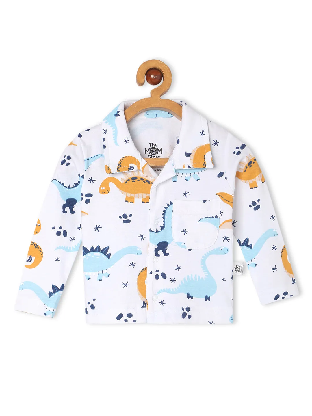 Combo of 2 Baby Pajama Sets - Dino Trip & Hello Bear