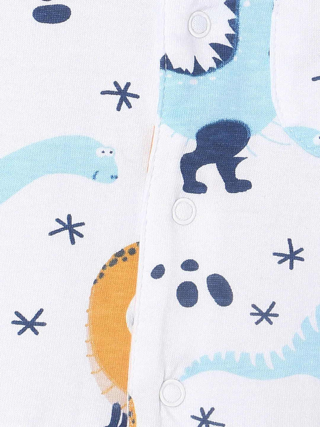 Combo of 2 Baby Pajama Sets - Dino Trip & Hello Bear