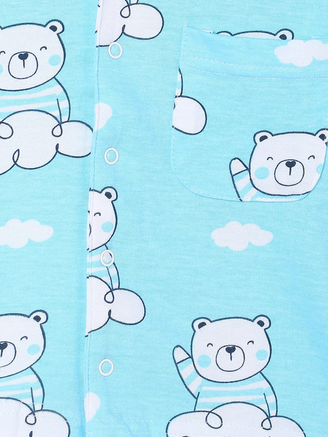 Combo of 2 Baby Pajama Sets - Dino Trip & Hello Bear