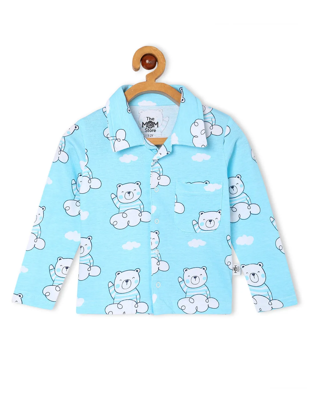 Combo of 2 Baby Pajama Sets - Dino Trip & Hello Bear