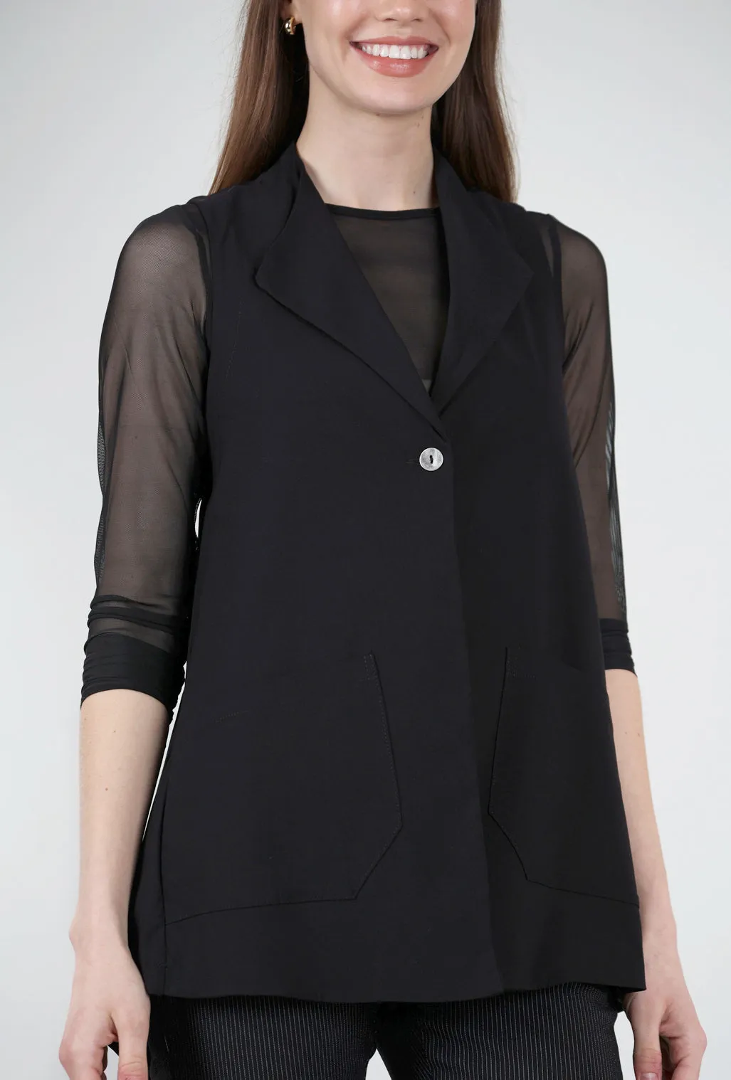 Corbin Vest, Black