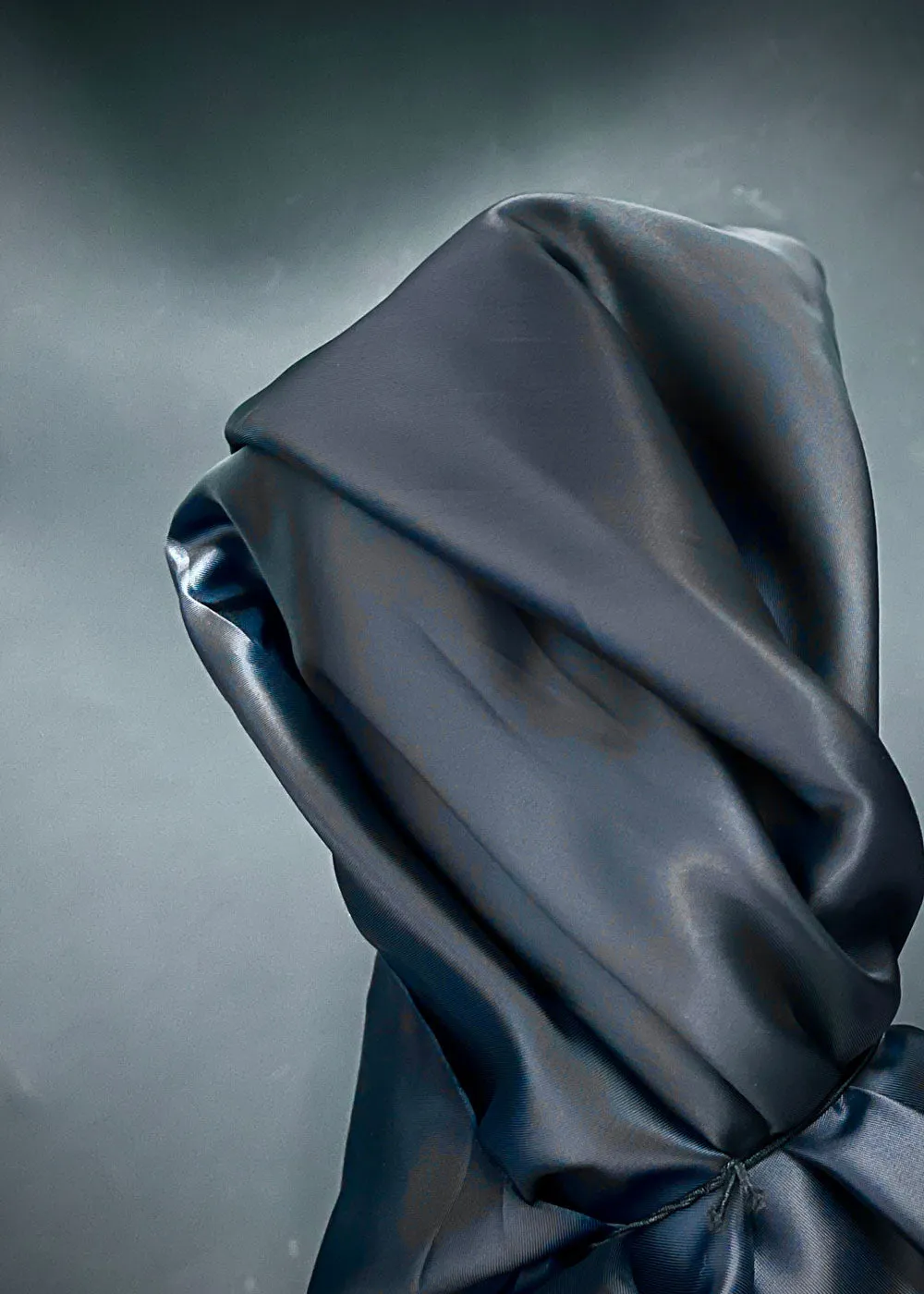 Cupro Light Twill Lining, Midnight Navy