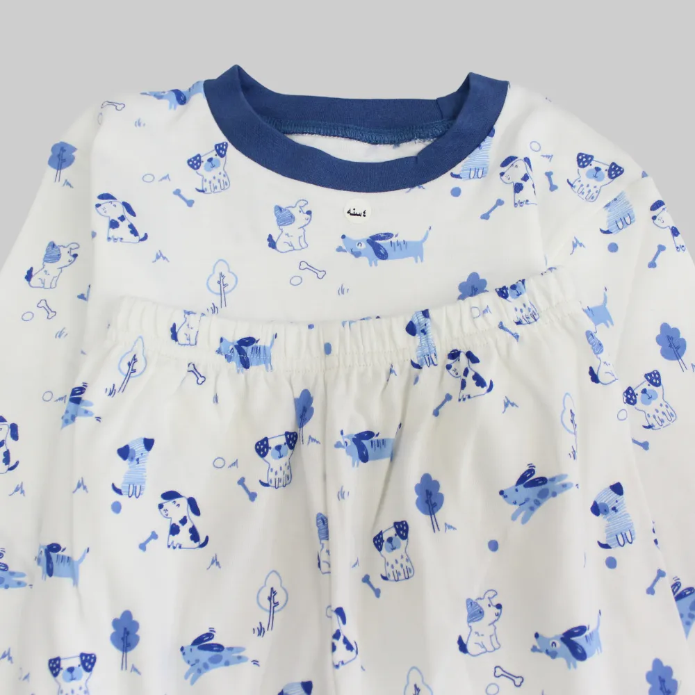 Cute Puppies Long-Sleeved Pajama