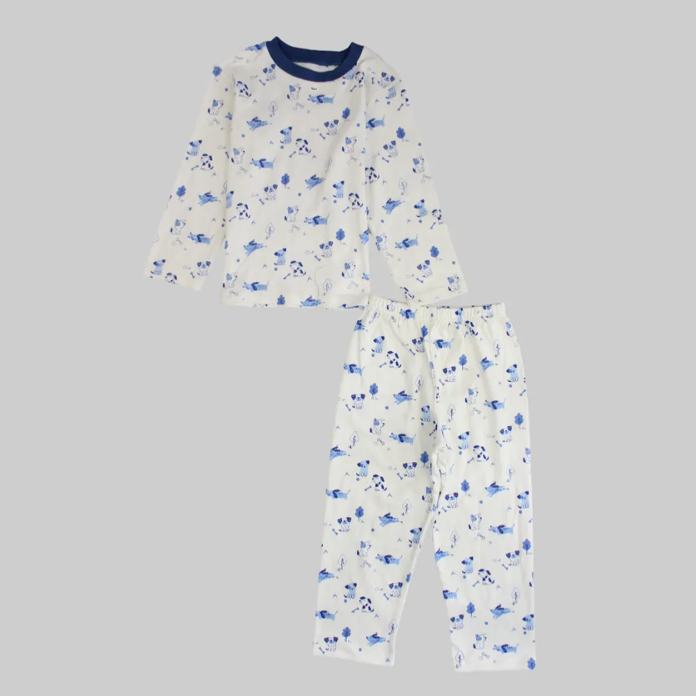 Cute Puppies Long-Sleeved Pajama