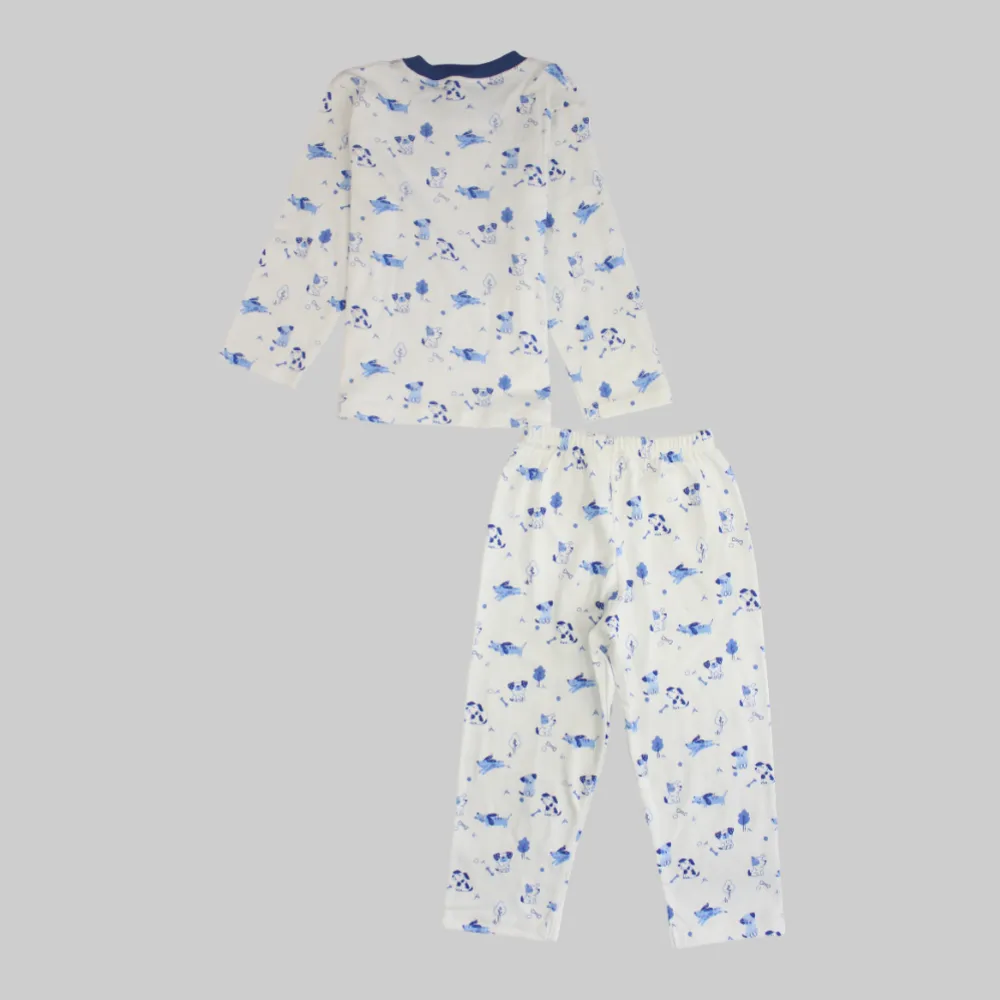 Cute Puppies Long-Sleeved Pajama