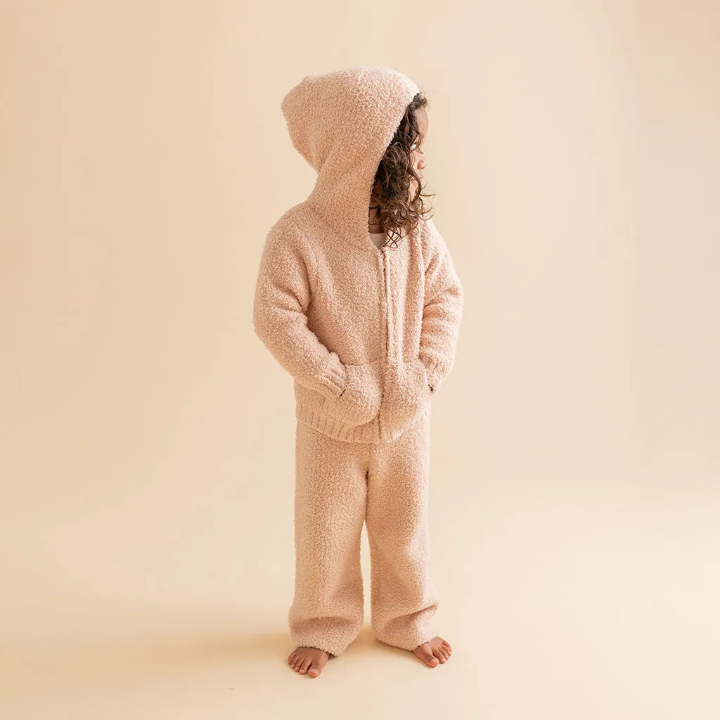 Dusty Blush Cuddle Zip Hoodie