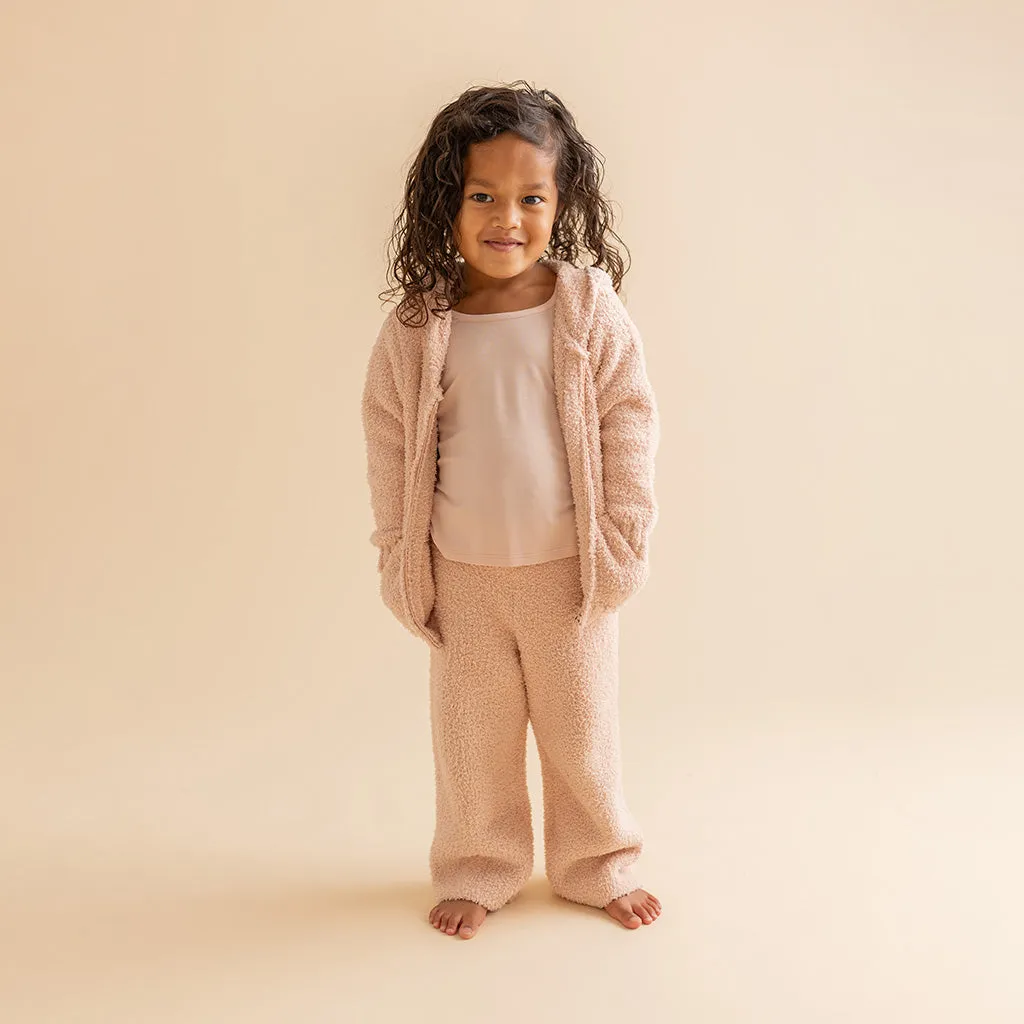 Dusty Blush Cuddle Zip Hoodie