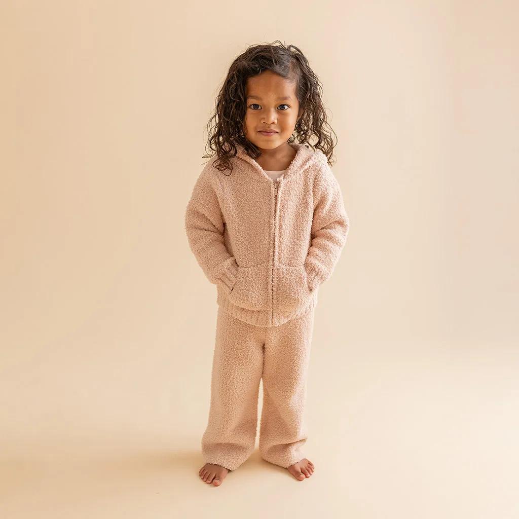 Dusty Blush Cuddle Zip Hoodie
