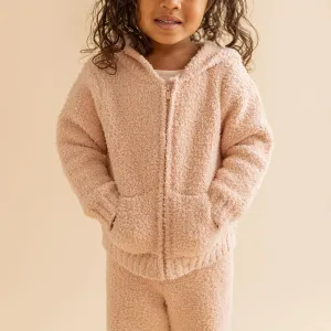 Dusty Blush Cuddle Zip Hoodie