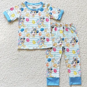 Easter Baby Boys Pajamas Boutique Kids Pajamas Boys Sleepwear Set BSPO0048
