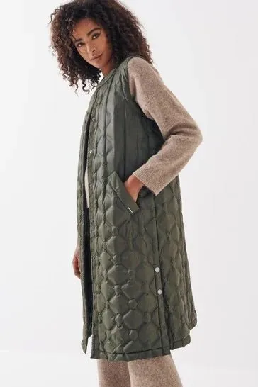 Elvina Quilted Down Waistcoat