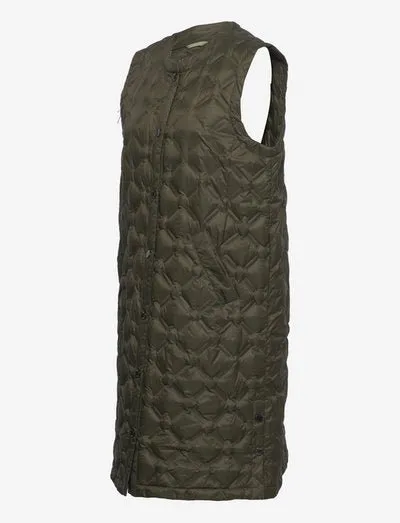 Elvina Quilted Down Waistcoat
