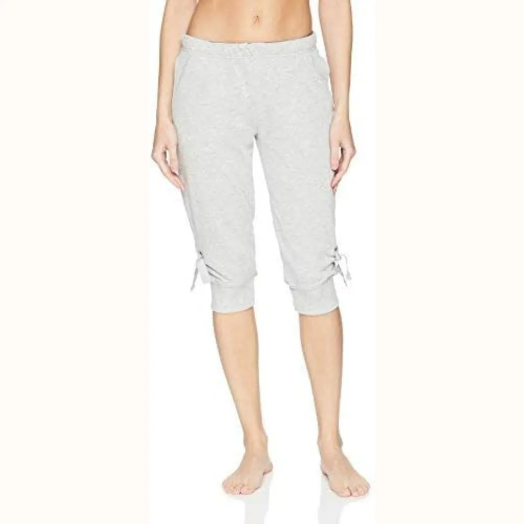 Hue Tie-Detail Jogger Pajama Pants