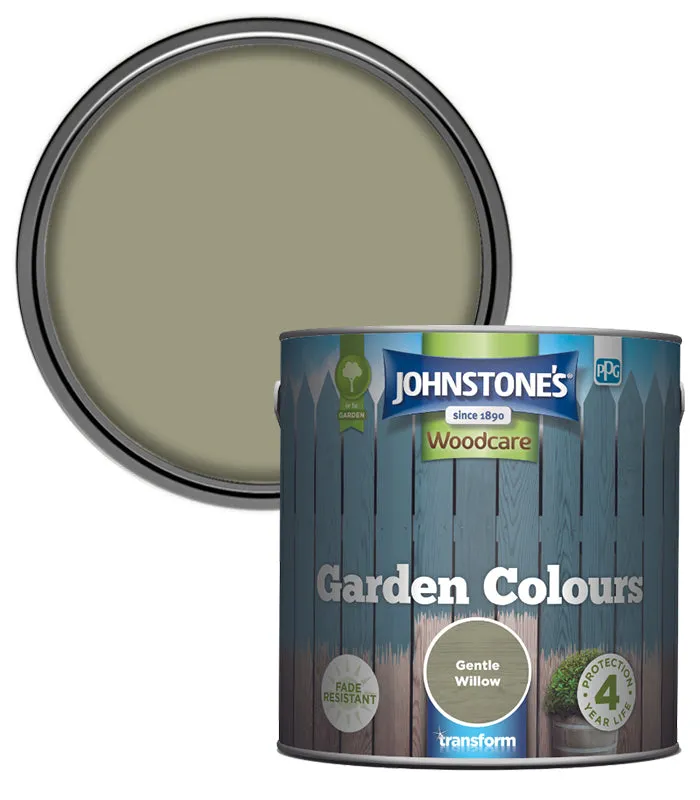 Johnstone's Woodcare Garden Colours Paint