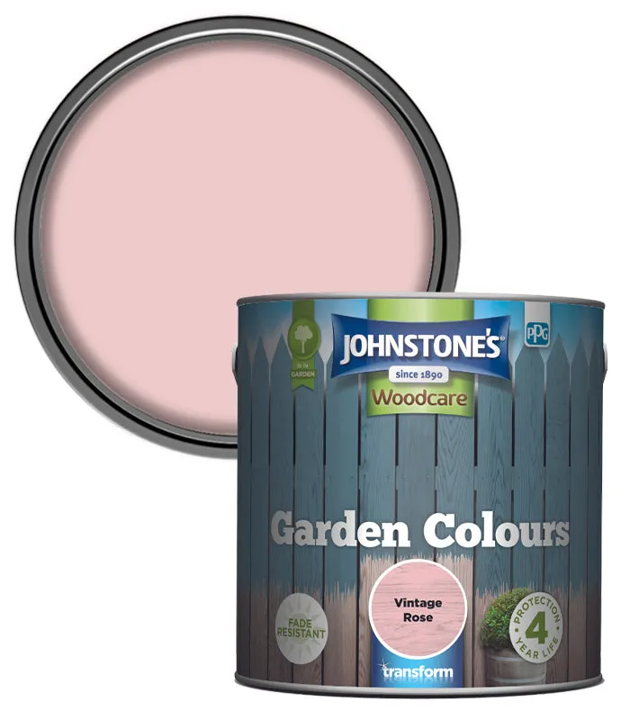Johnstone's Woodcare Garden Colours Paint
