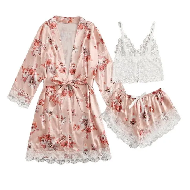 Lace Summer Robe Sleepwear