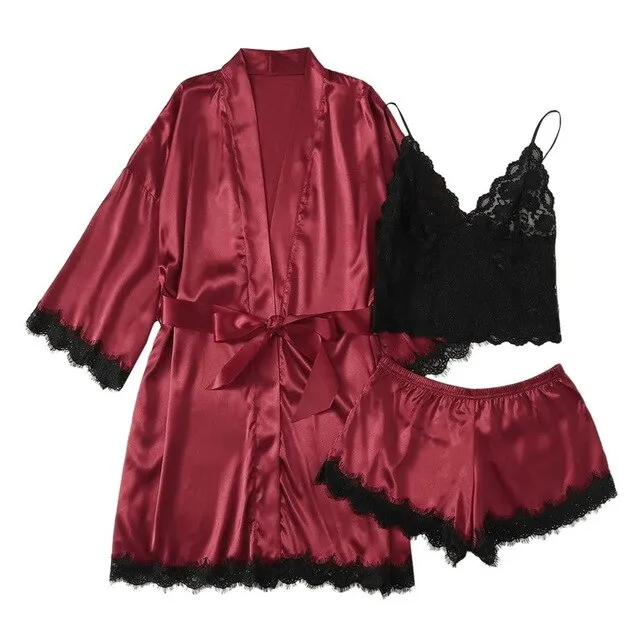 Lace Summer Robe Sleepwear
