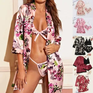 Lace Summer Robe Sleepwear