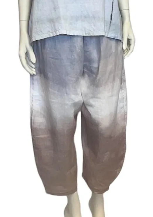 Linen Cropped Pant