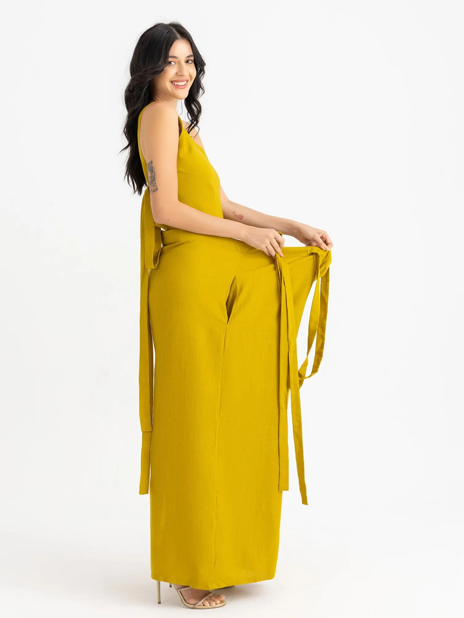 Magic Linen Relaxed Pants - Kei Dress