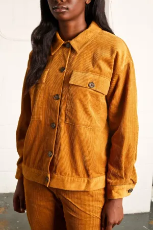 Manchester Cord Jacket - Mustard