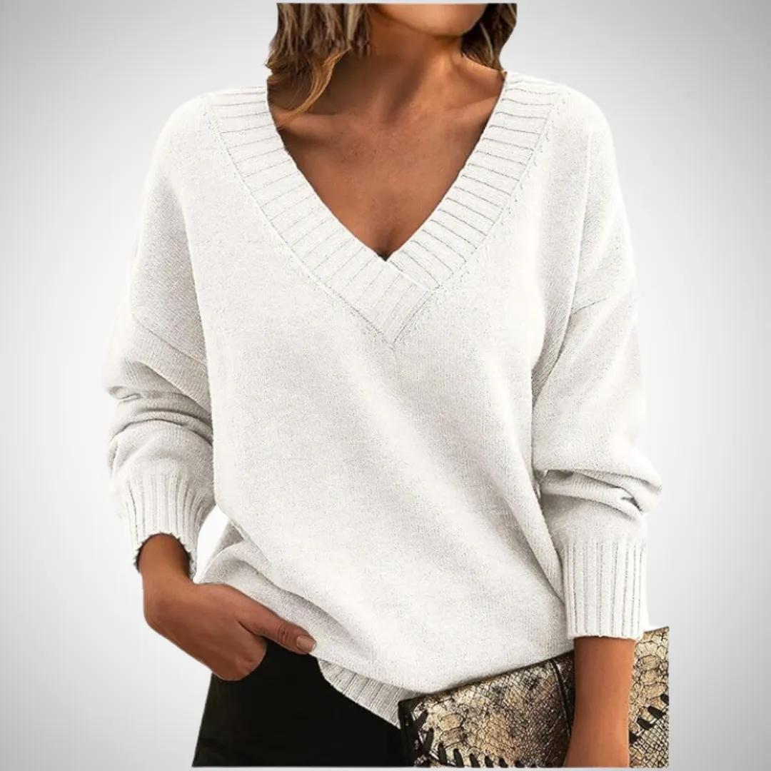 Marianne Women's V-Neck Sweater