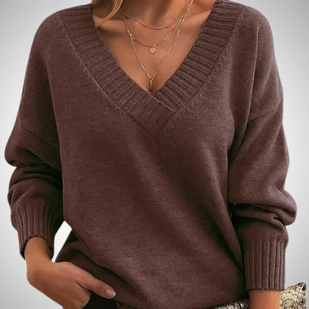 Marianne Women's V-Neck Sweater