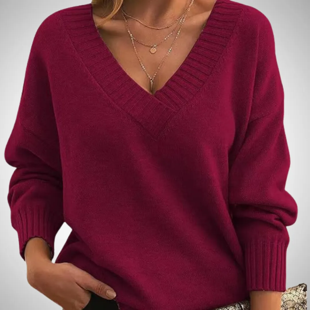 Marianne Women's V-Neck Sweater