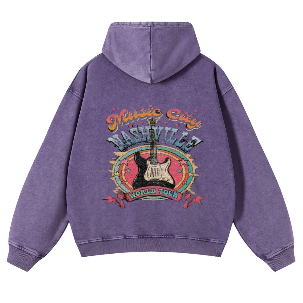 Mens Vintage World Tour Hoodies