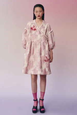 Mukzin | Lotus Pink Puff Mini Dress
