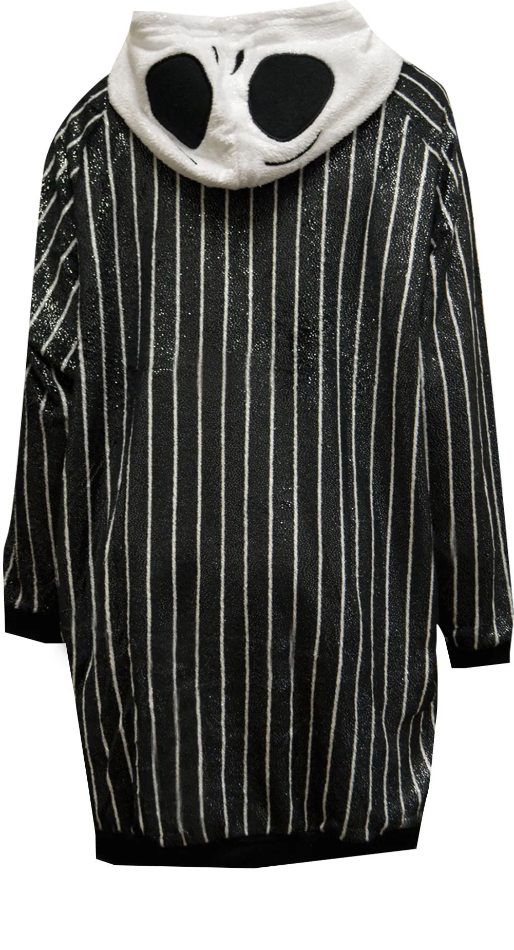 Nightmare Before Christmas Skellington Minky Soft Oversized Hoodie