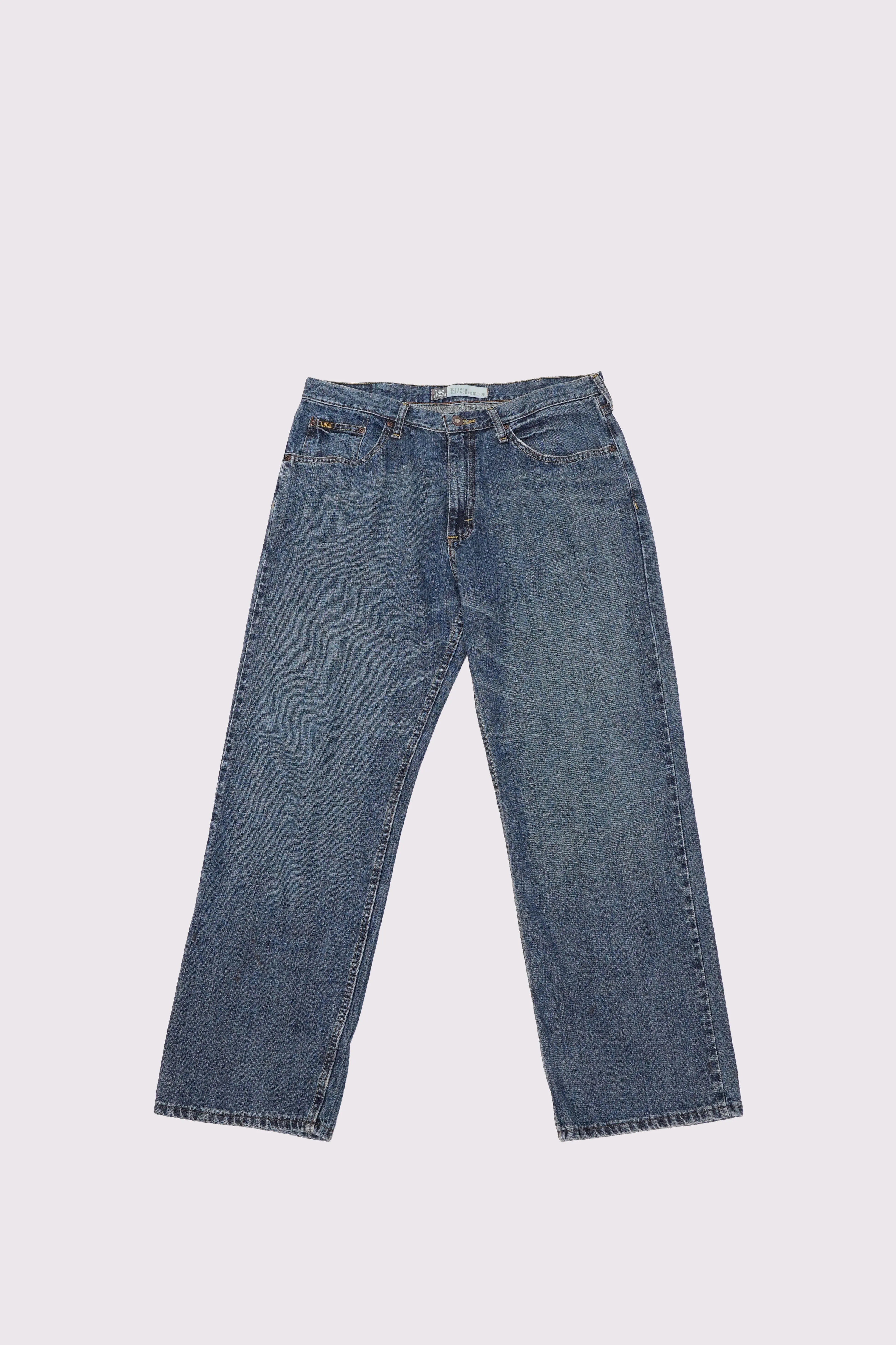 "Lee" -"RELAXED STRAIGHT LEG" Denim Pants-