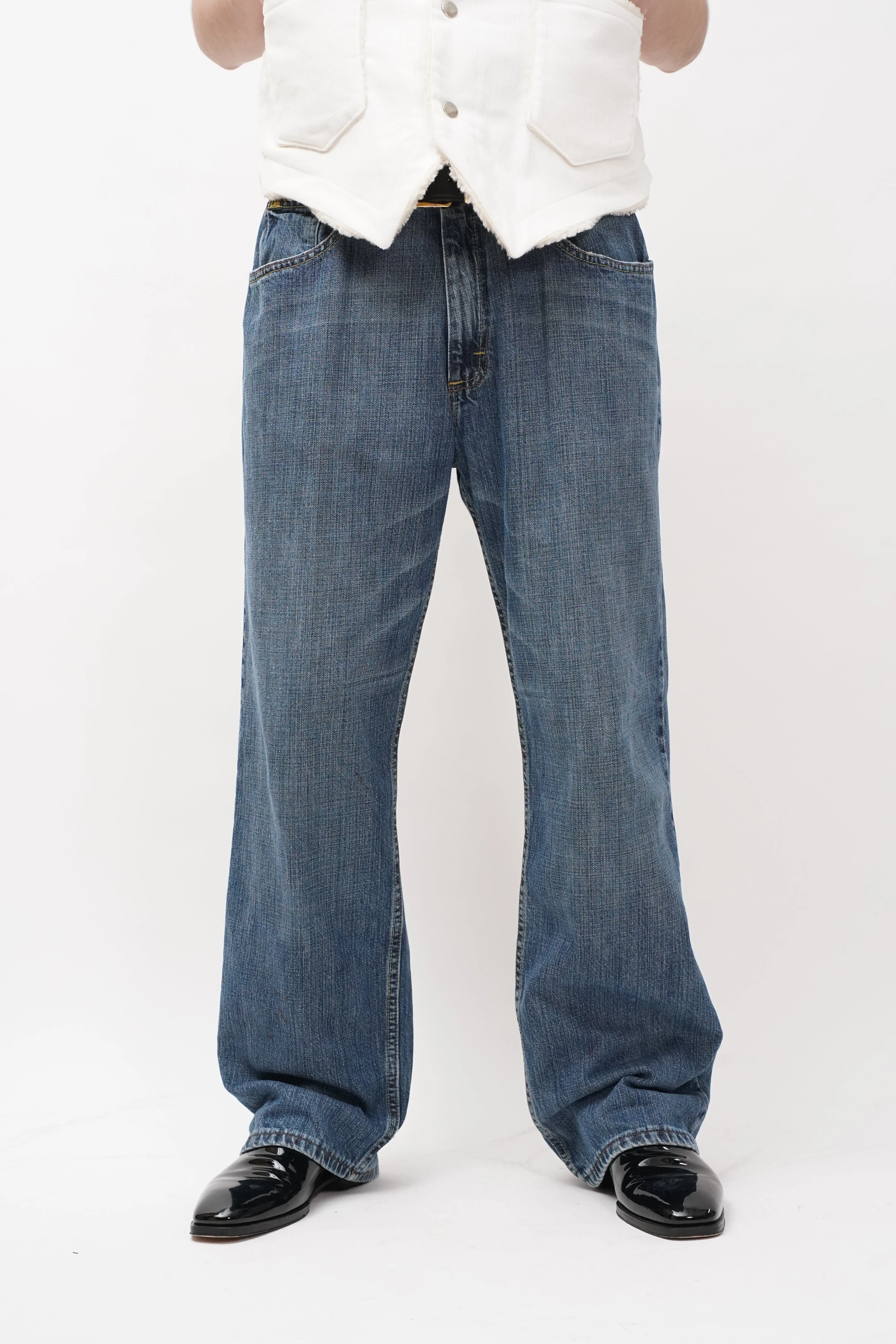 "Lee" -"RELAXED STRAIGHT LEG" Denim Pants-