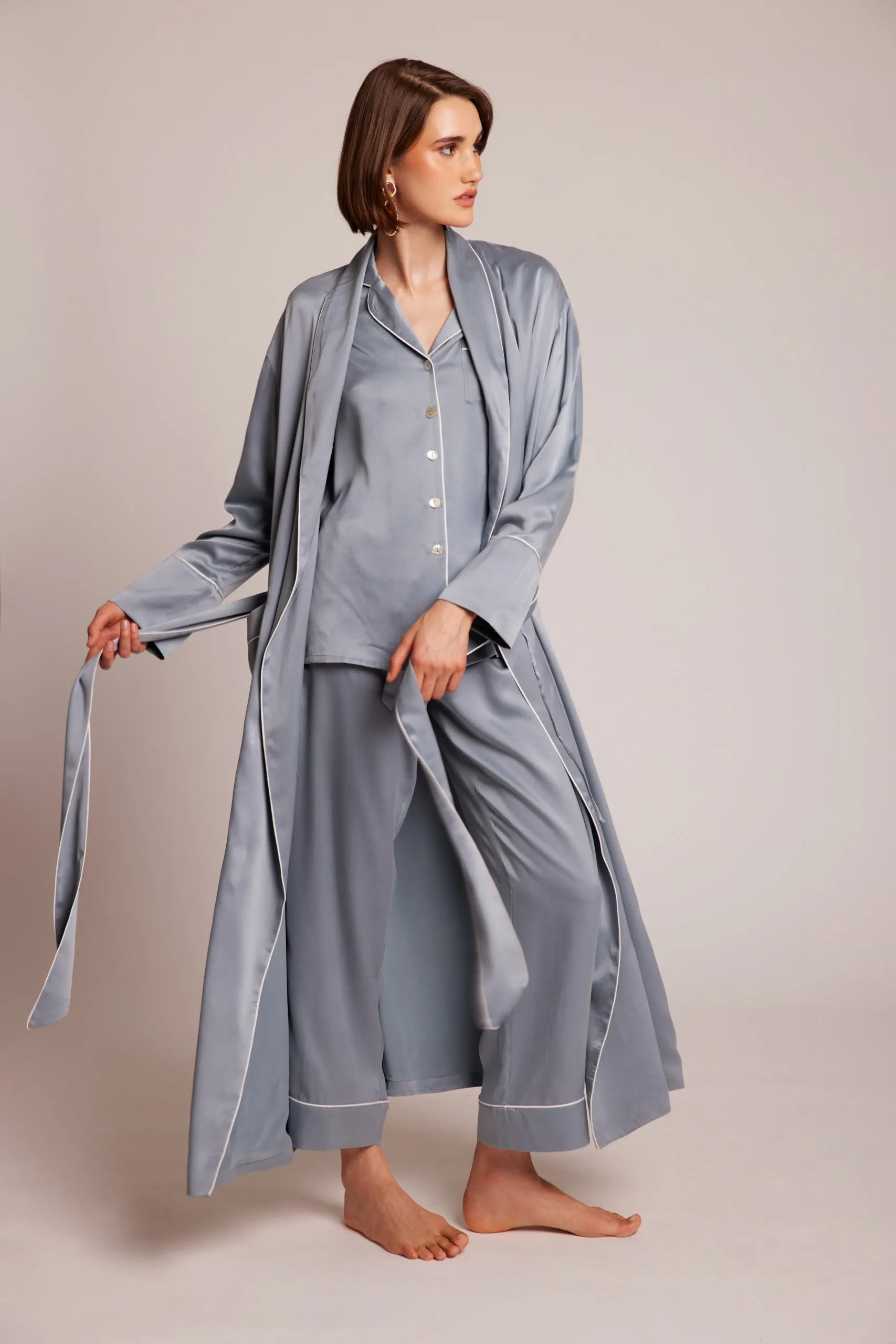 Roller Blue Robe