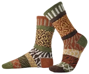 Savanna Recycled Cotton Crew Socks