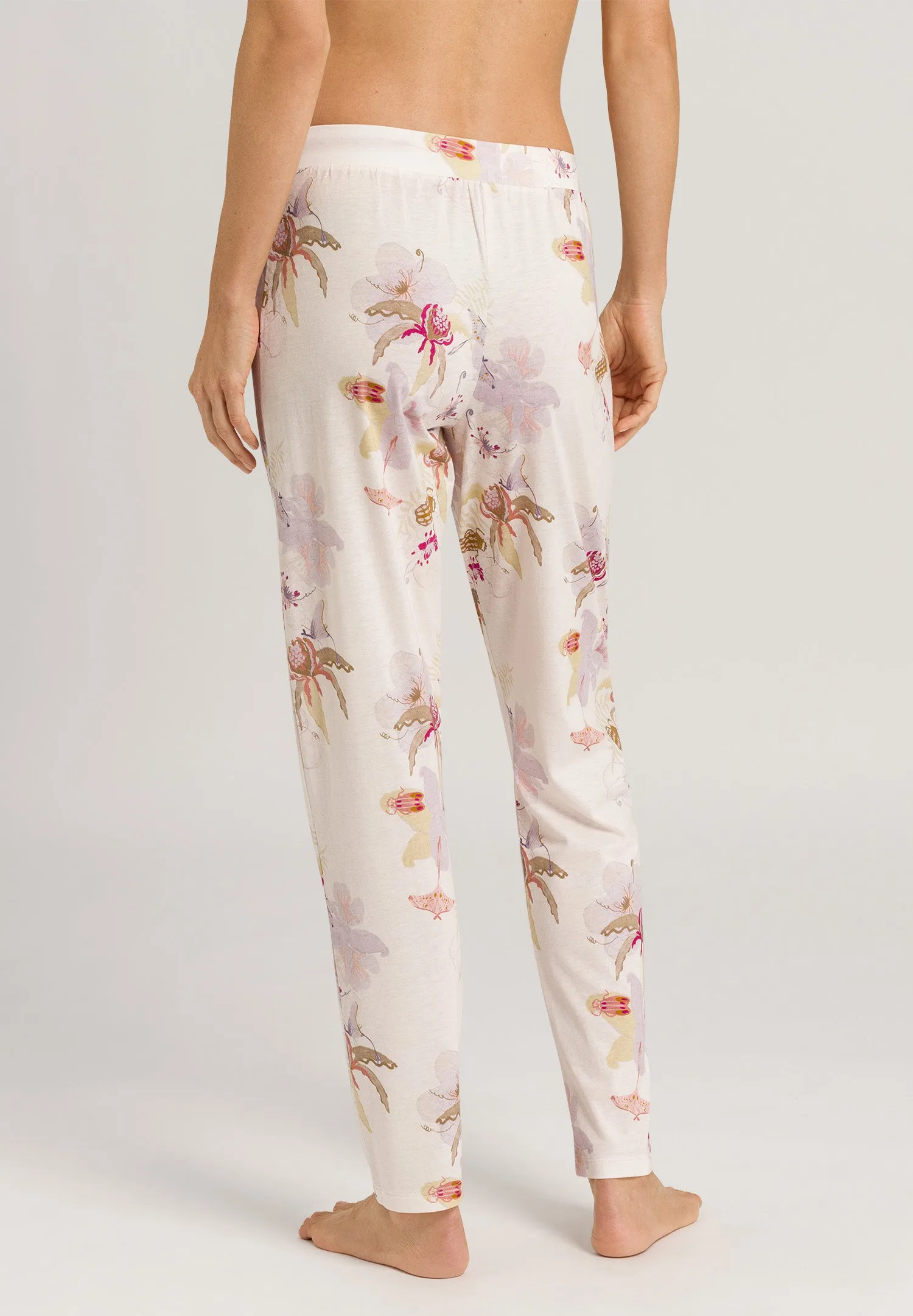 Sleep And Lounge Knit Pants Print | Bustling Garden 77882-2956