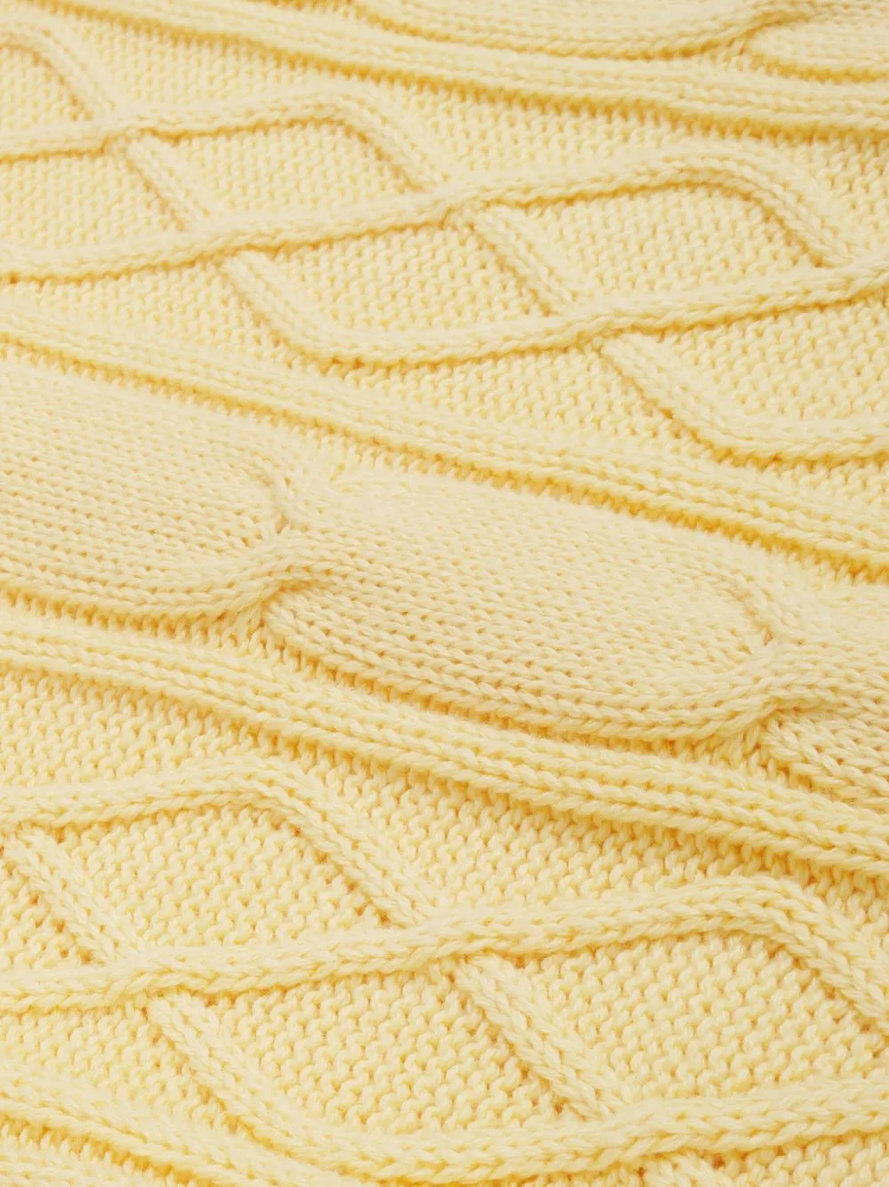 SRC cable-knit vest