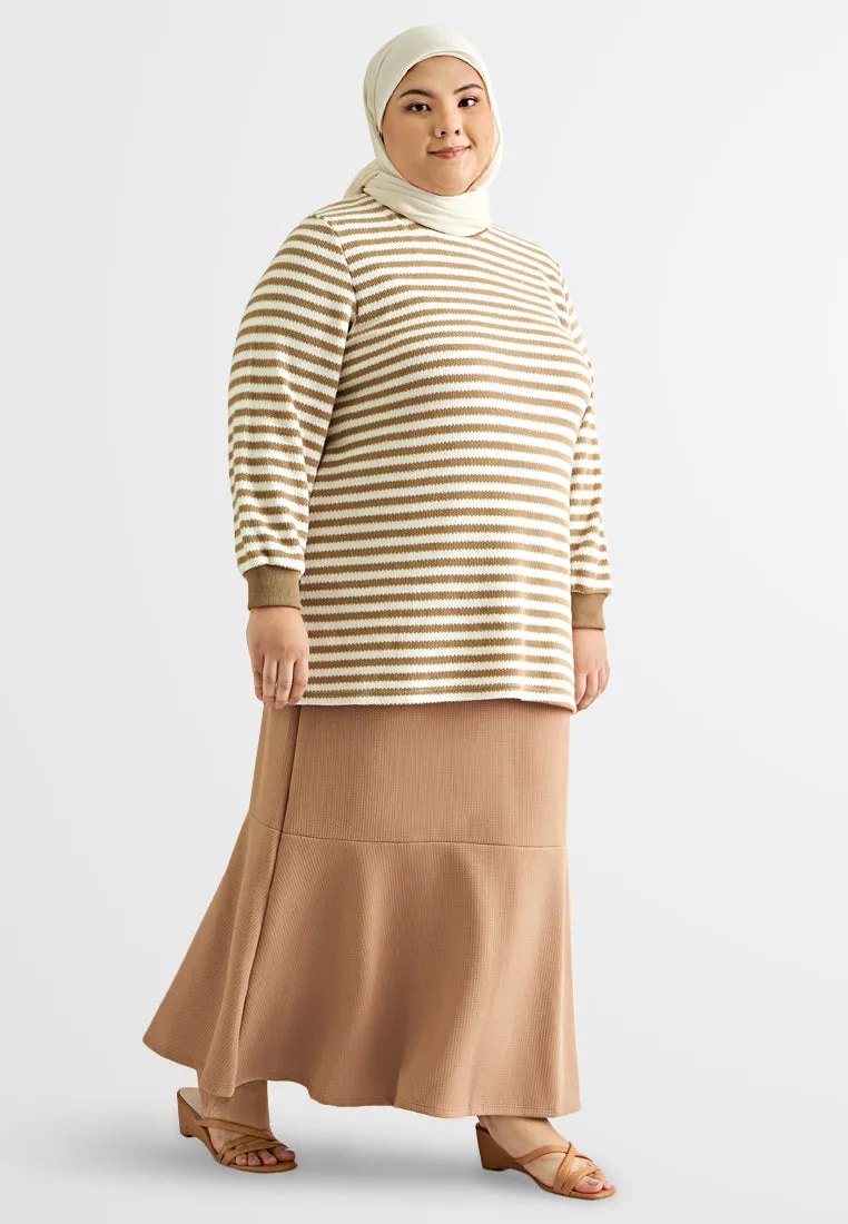 Sylvie Waffle Patch Mermaid Skirt