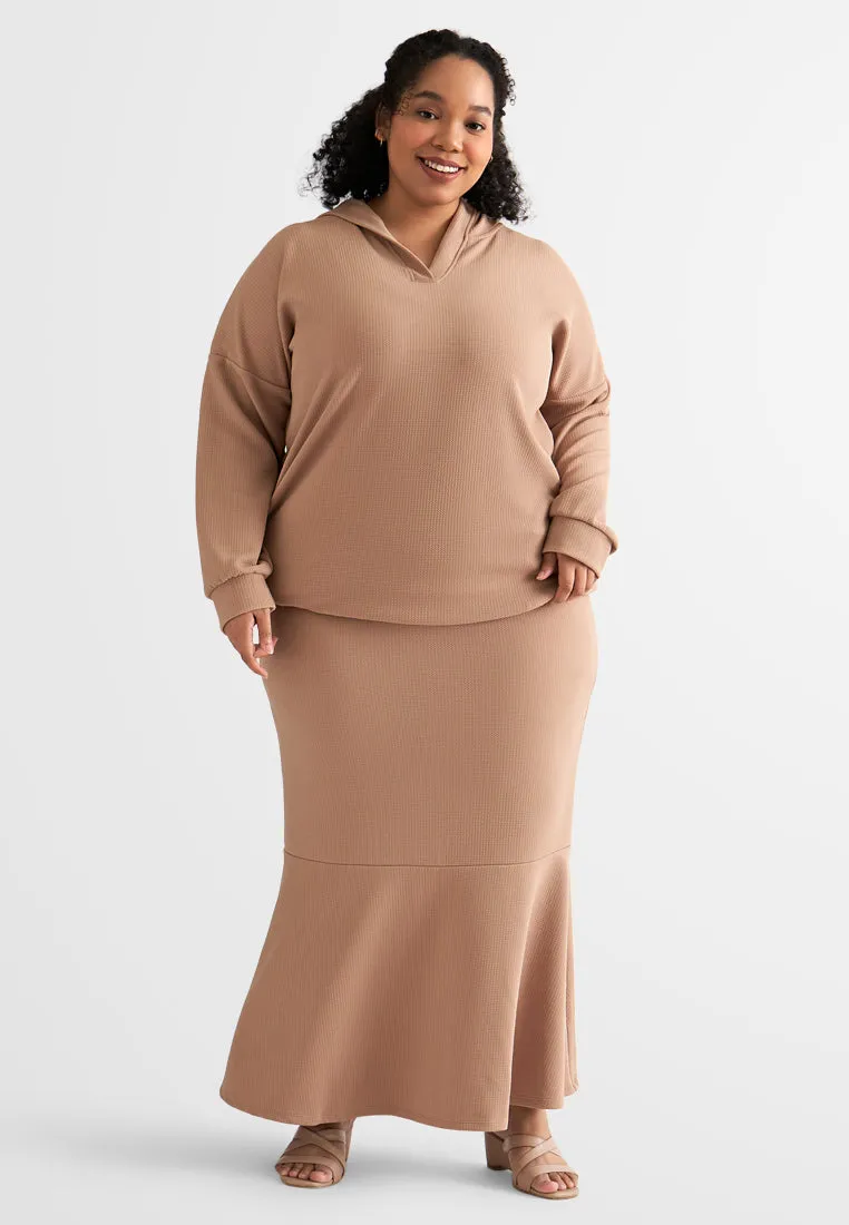 Sylvie Waffle Patch Mermaid Skirt