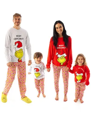 The Grinch Christmas Pyjamas - Family Matching Lounge PJ Sets for Men, Women, Boys and Girls
