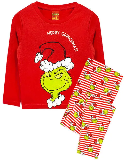 The Grinch Christmas Pyjamas - Family Matching Lounge PJ Sets for Men, Women, Boys and Girls