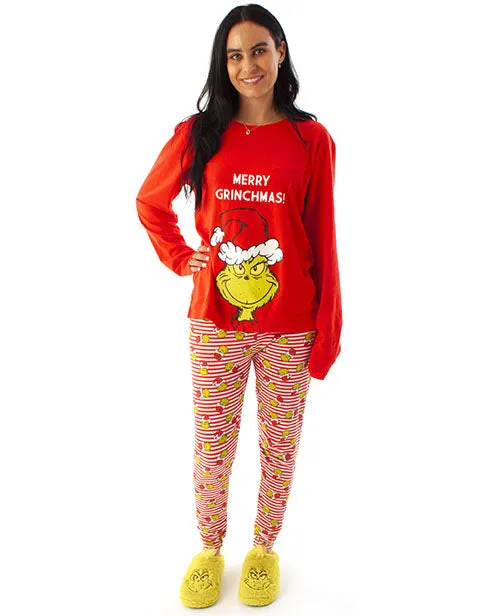 The Grinch Christmas Pyjamas - Family Matching Lounge PJ Sets for Men, Women, Boys and Girls
